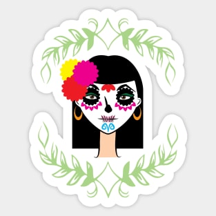 Día de Muertos Sticker